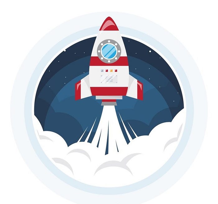 victoria-riess-colorful-space-rocket-composition-with-flat-design